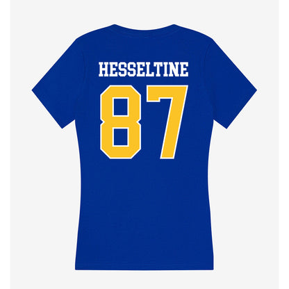 TAMUK - NCAA Football : Colby Hesseltine - Women's V-Neck T-Shirt-1
