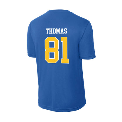 TAMUK - NCAA Football : Ivan Thomas - Activewear T-Shirt-1
