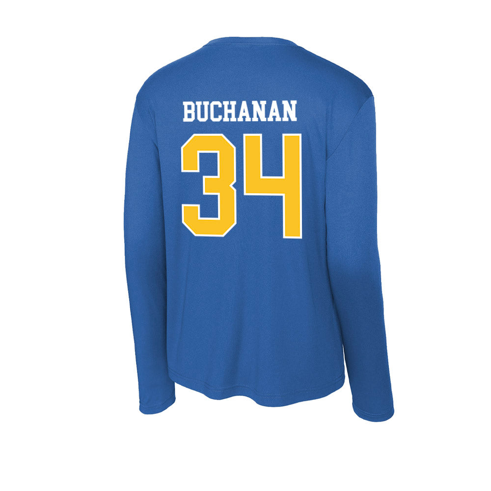 TAMUK - NCAA Baseball : Brian Buchanan - Activewear Long Sleeve T-Shirt-1