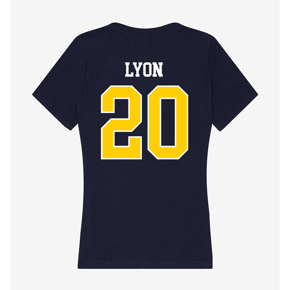 UCSC - NCAA Men's Soccer : Chad Lyon - Women's V-Neck T-Shirt-1
