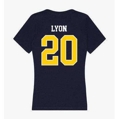 UCSC - NCAA Men's Soccer : Chad Lyon - Women's V-Neck T-Shirt-1