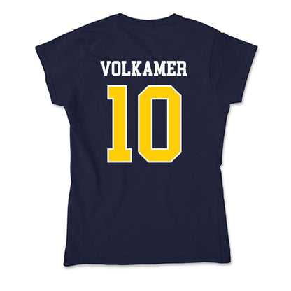 UCSC - NCAA Men's Soccer : Torin Volkamer - Soft Style Women’s T-Shirt-1