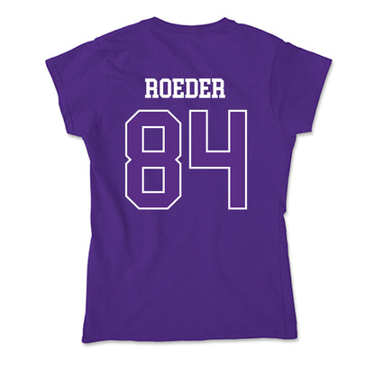 UW-Whitewater - NCAA Football : Luke Roeder - Soft Style Women’s T-Shirt-1