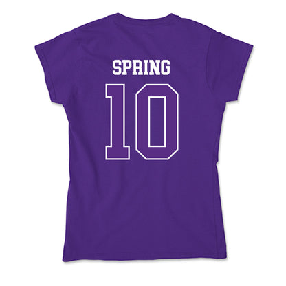 UW-Whitewater - NCAA Baseball : Jackson Spring - Soft Style Women’s T-Shirt-1