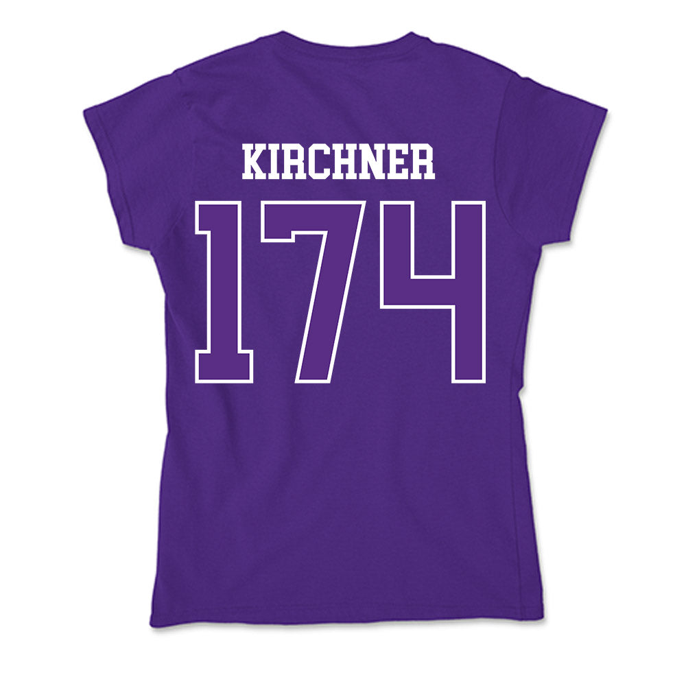 UW-Whitewater - NCAA Wrestling : Caden Kirchner - Soft Style Women’s T-Shirt-1