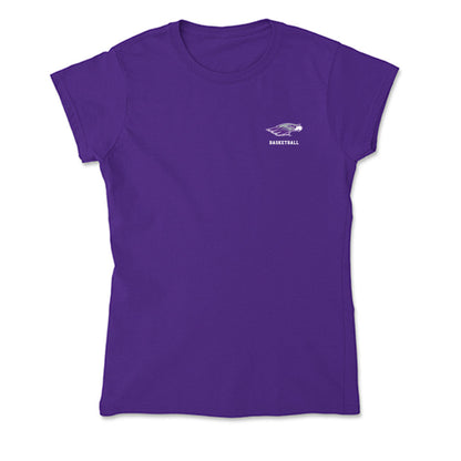 UW-Whitewater - NCAA Men's Basketball : Zay Howard - Soft Style Women’s T-Shirt-0