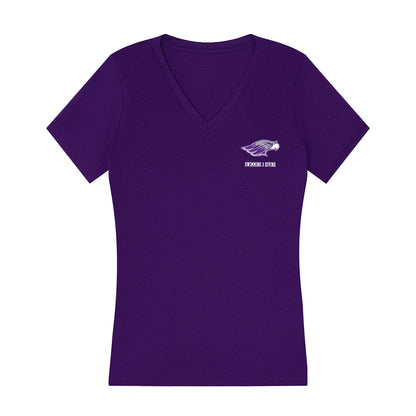 UW-Whitewater - NCAA Men's Swimming & Diving : Ethan Schmohe - Women's V-Neck T-Shirt-0