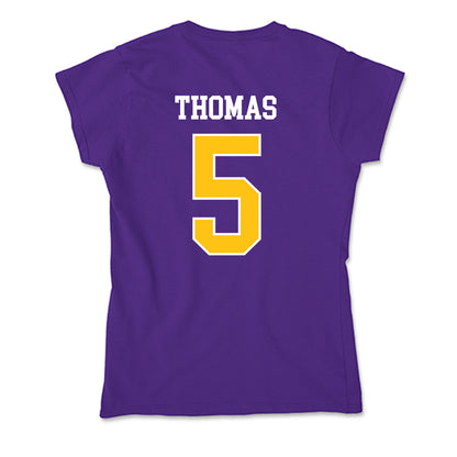 East Carolina - NCAA Women's Soccer : Molly Thomas - Soft Style Women’s T-Shirt-1