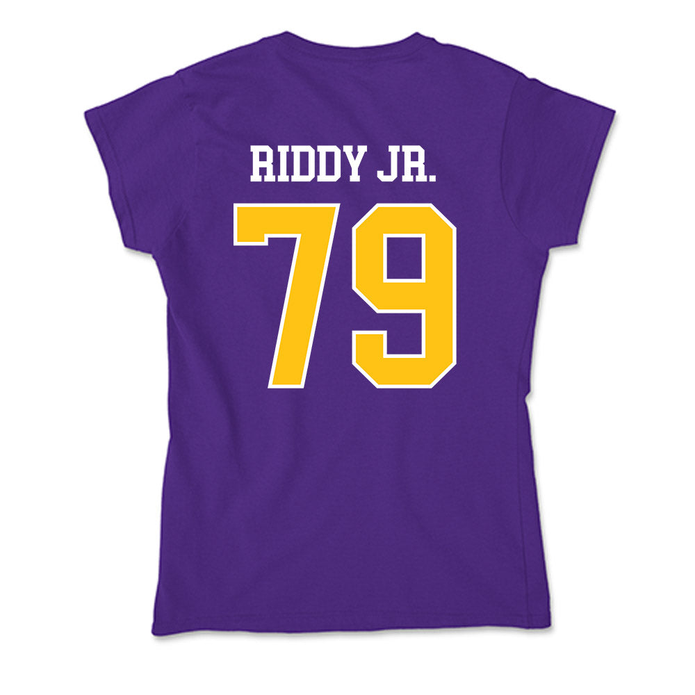 East Carolina - NCAA Football : Sam Riddy Jr. - Soft Style Women’s T-Shirt-1