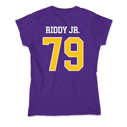 East Carolina - NCAA Football : Sam Riddy Jr. - Soft Style Women’s T-Shirt-1