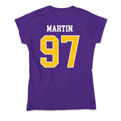 East Carolina - NCAA Football : Jacoby Martin - Soft Style Women’s T-Shirt-1