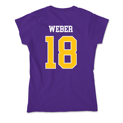 East Carolina - NCAA Softball : Michaela Weber - Soft Style Women’s T-Shirt-1