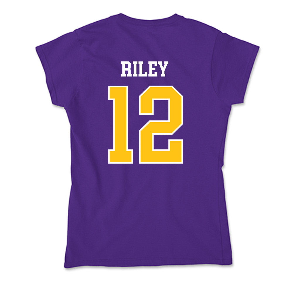 East Carolina - NCAA Men's Basketball : Jordan Riley - Soft Style Women’s T-Shirt-1