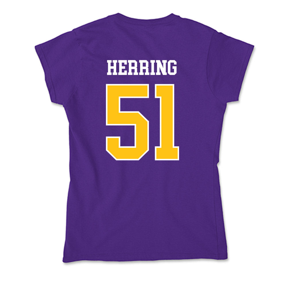 East Carolina - NCAA Baseball : Jack Herring - Soft Style Women’s T-Shirt-1
