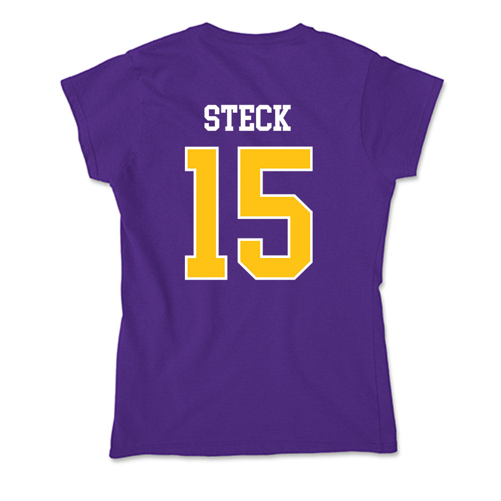 East Carolina - NCAA Women's Soccer : Ella Steck - Soft Style Women’s T-Shirt-1