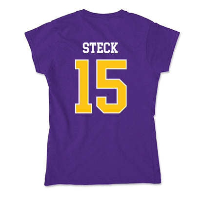 East Carolina - NCAA Women's Soccer : Ella Steck - Soft Style Women’s T-Shirt-1