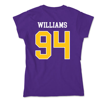 East Carolina - NCAA Football : Javon Williams - Soft Style Women’s T-Shirt-1