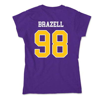 East Carolina - NCAA Football : Torin Brazell - Soft Style Women’s T-Shirt-1