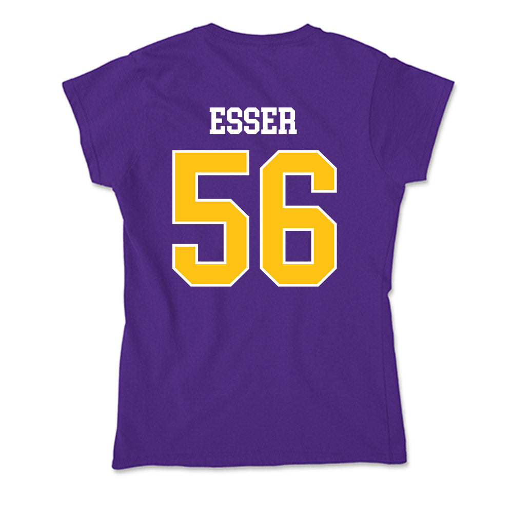 East Carolina - NCAA Football : Bryson Esser - Soft Style Women’s T-Shirt-1