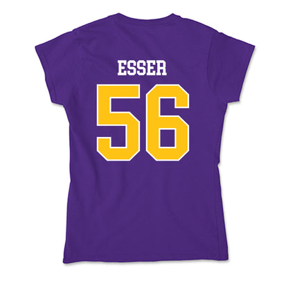 East Carolina - NCAA Football : Bryson Esser - Soft Style Women’s T-Shirt-1