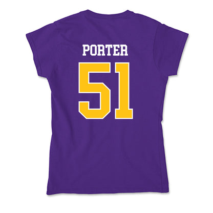 East Carolina - NCAA Football : Lindell Porter - Soft Style Women’s T-Shirt-1