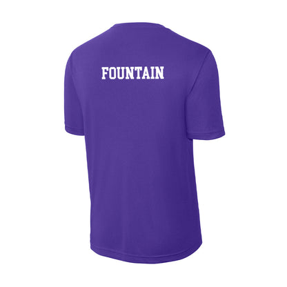 East Carolina - NCAA Men's Track & Field : Rashun Fountain - Activewear T-Shirt-1