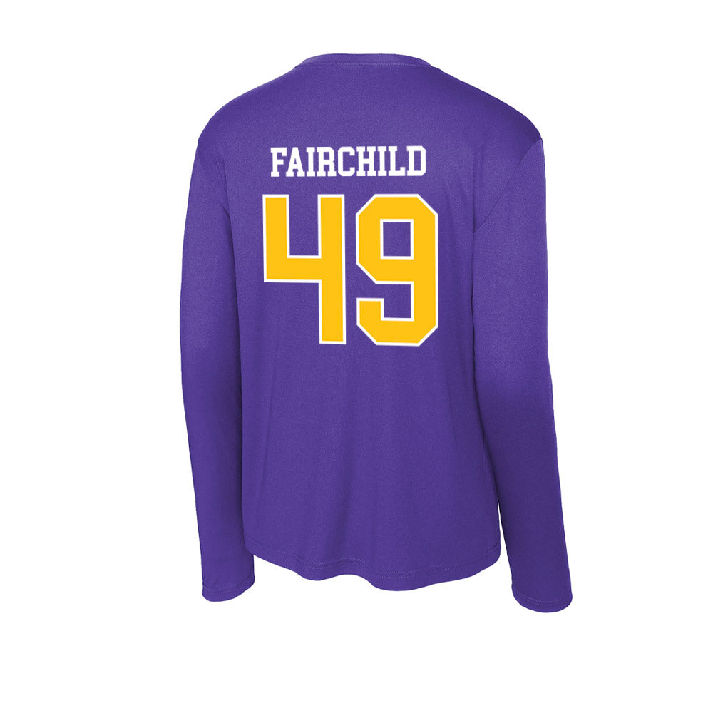 East Carolina - NCAA Football : Chad Fairchild - Activewear Long Sleeve T-Shirt-1