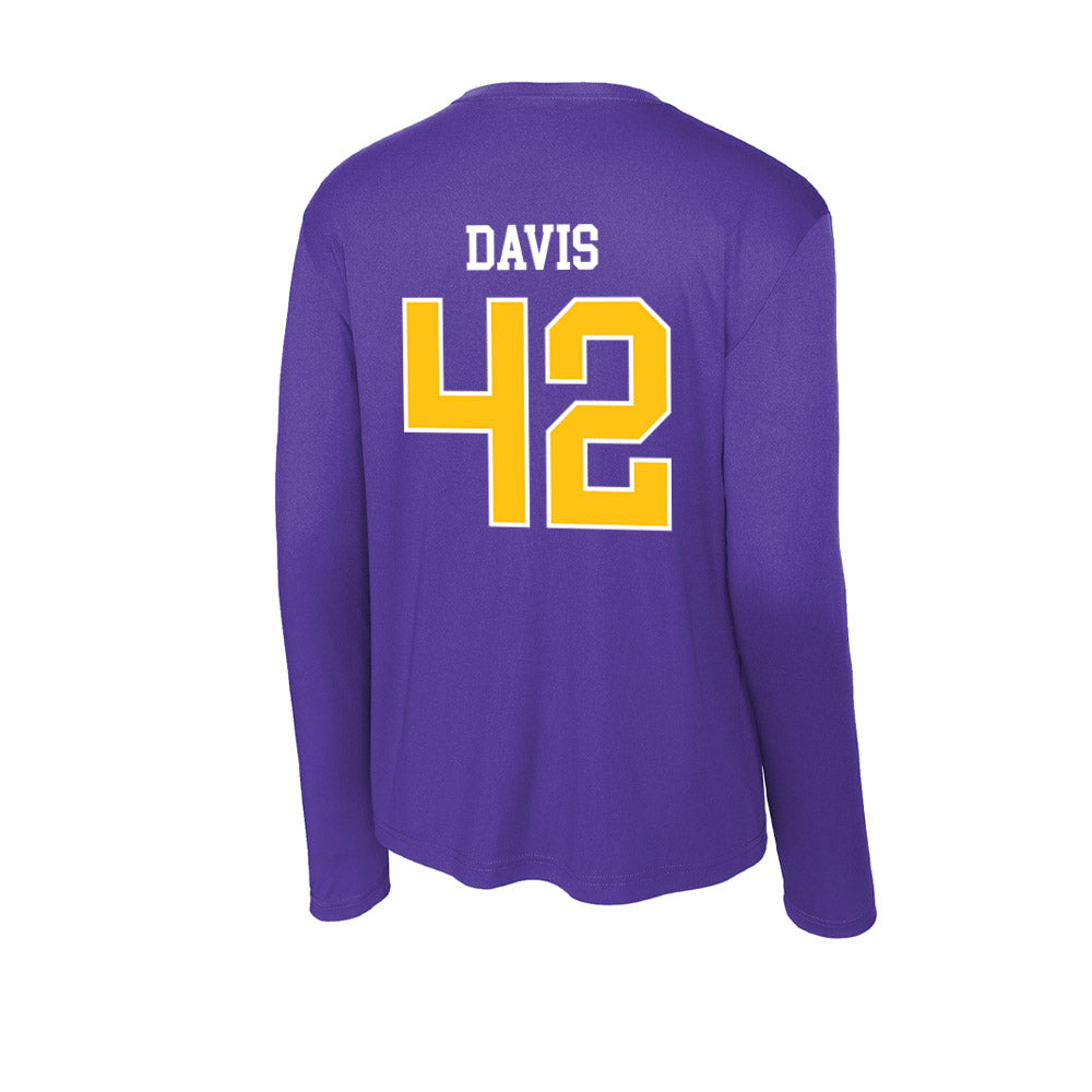 East Carolina - NCAA Football : Julien Davis - Activewear Long Sleeve T-Shirt-1