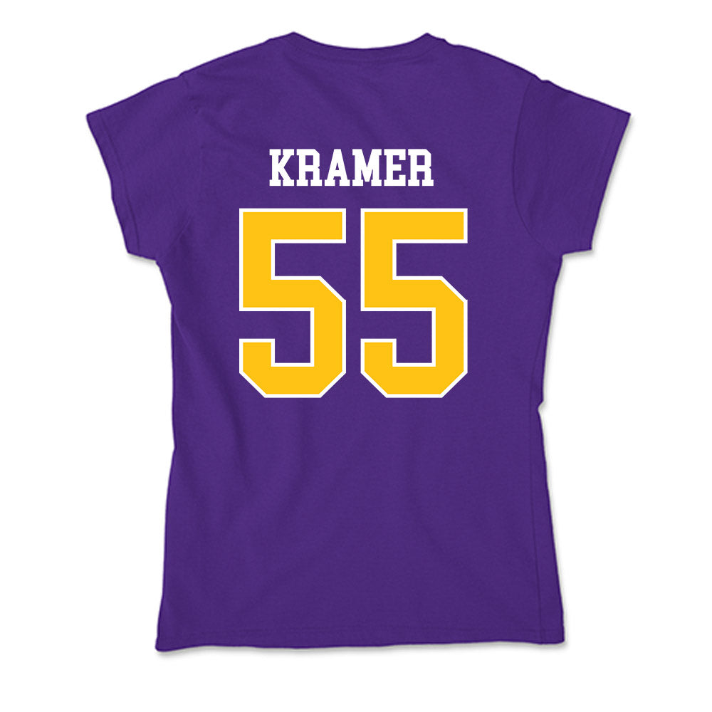East Carolina - NCAA Football : Ethan Kramer - Soft Style Women’s T-Shirt-1