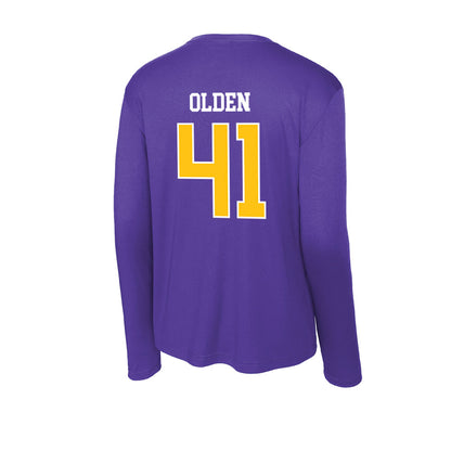 East Carolina - NCAA Football : Jayden Olden - Activewear Long Sleeve T-Shirt-1