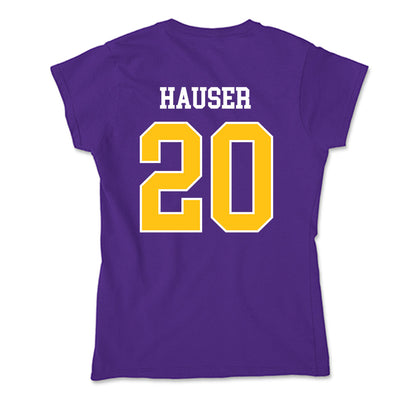 East Carolina - NCAA Women's Soccer : Savannah Hauser - Soft Style Women’s T-Shirt-1