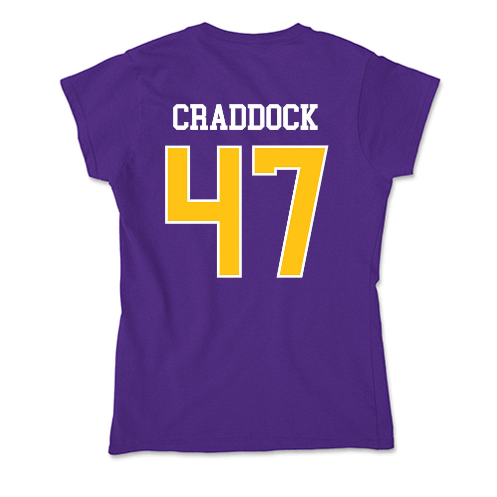 East Carolina - NCAA Baseball : Luke Craddock - Soft Style Women’s T-Shirt-1