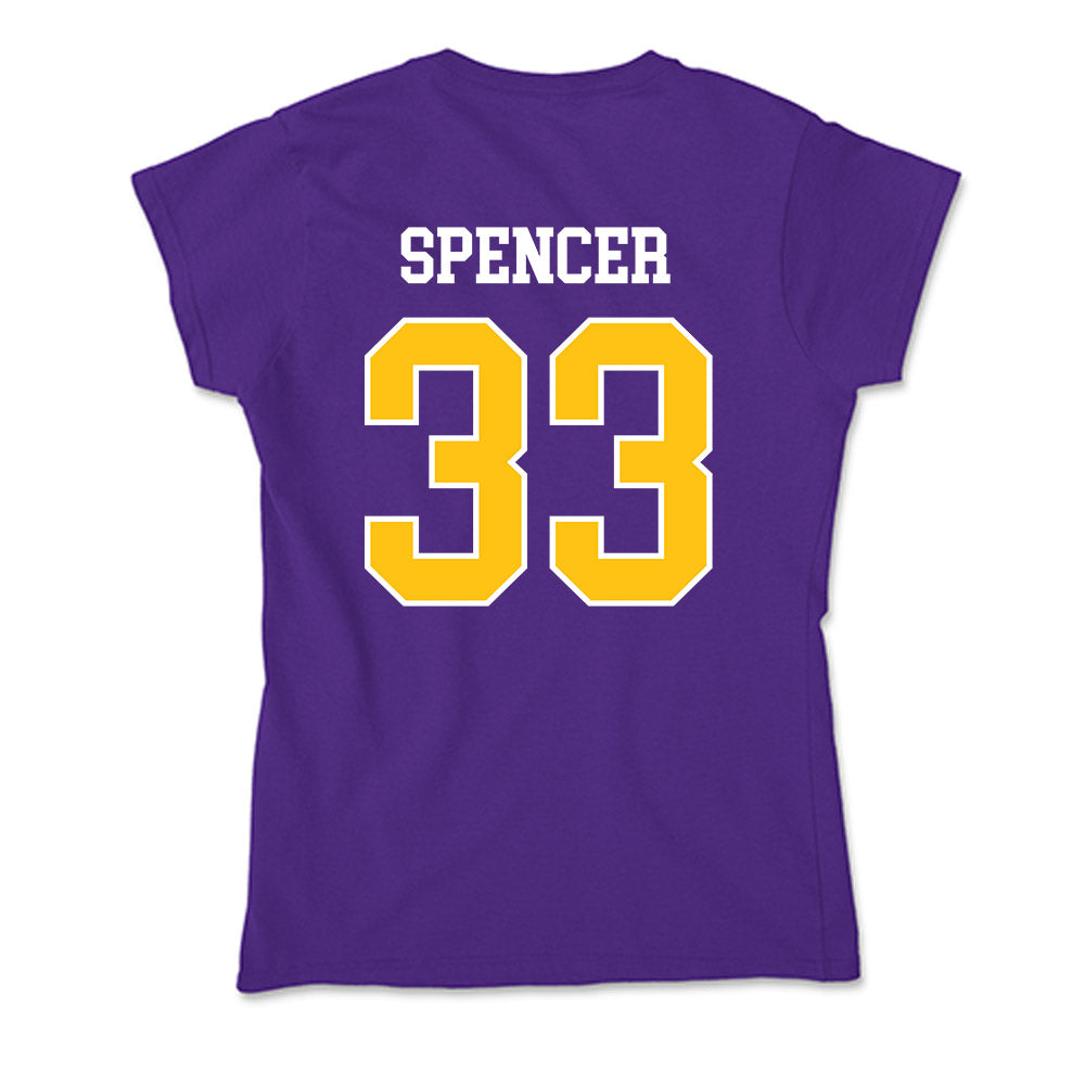 East Carolina - NCAA Football : Terande Spencer - Soft Style Women’s T-Shirt-1
