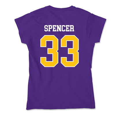 East Carolina - NCAA Football : Terande Spencer - Soft Style Women’s T-Shirt-1