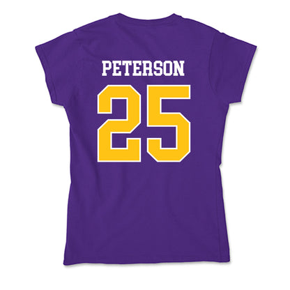 East Carolina - NCAA Football : Christian Peterson - Soft Style Women’s T-Shirt-1