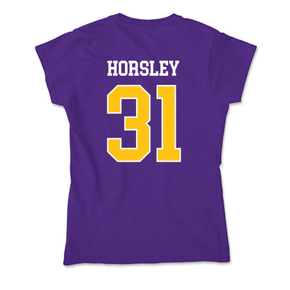 East Carolina - NCAA Football : Derrion Horsley - Soft Style Women’s T-Shirt-1