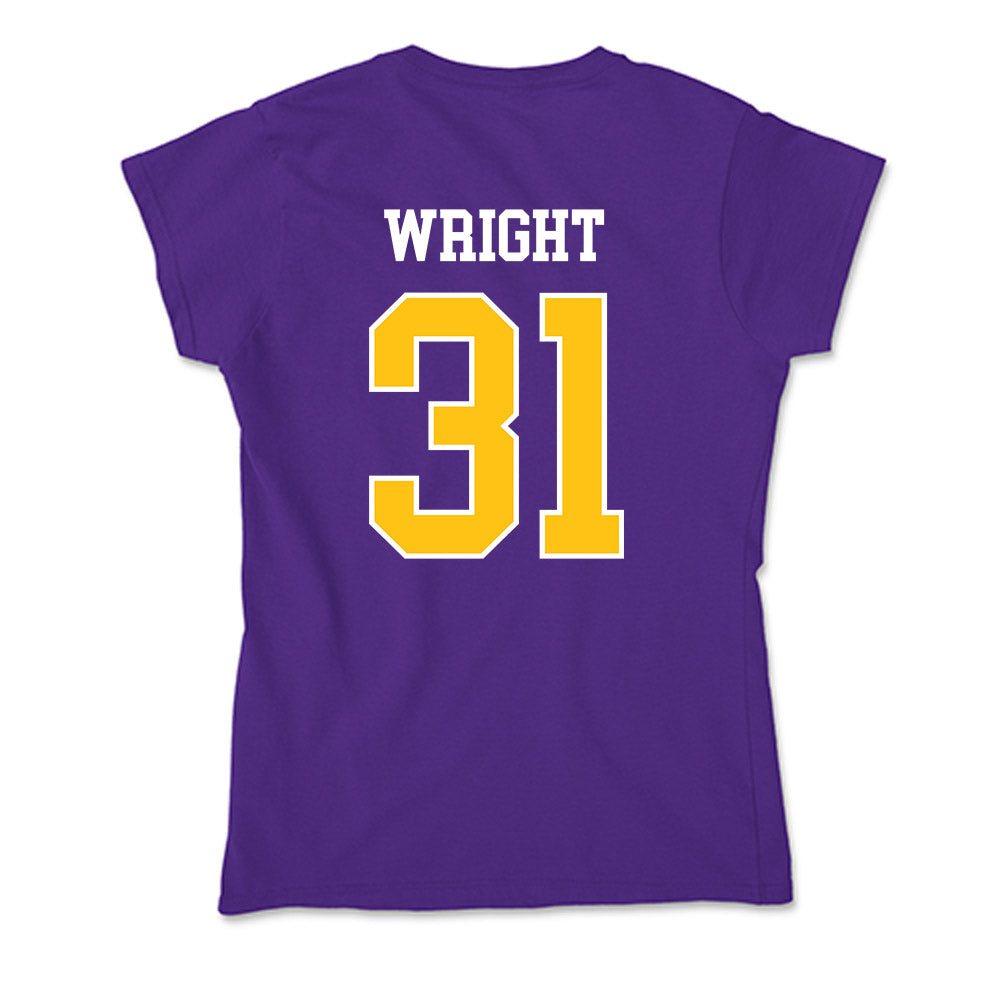 East Carolina - NCAA Football : McCallum Wright - Soft Style Women’s T-Shirt-1