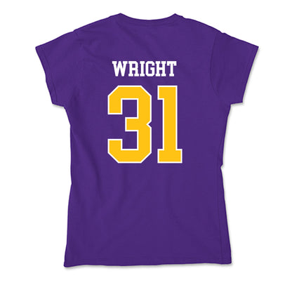 East Carolina - NCAA Football : McCallum Wright - Soft Style Women’s T-Shirt-1