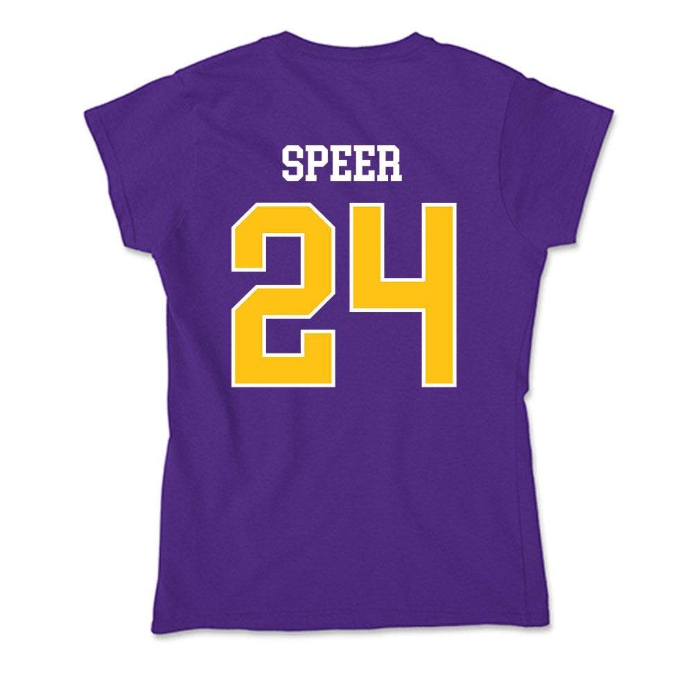 East Carolina - NCAA Football : Durante Speer - Soft Style Women’s T-Shirt-1
