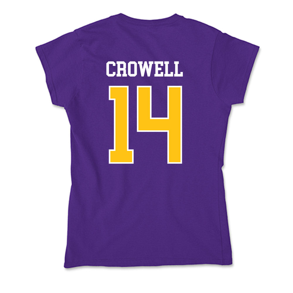 East Carolina - NCAA Football : Key Crowell - Soft Style Women’s T-Shirt-1