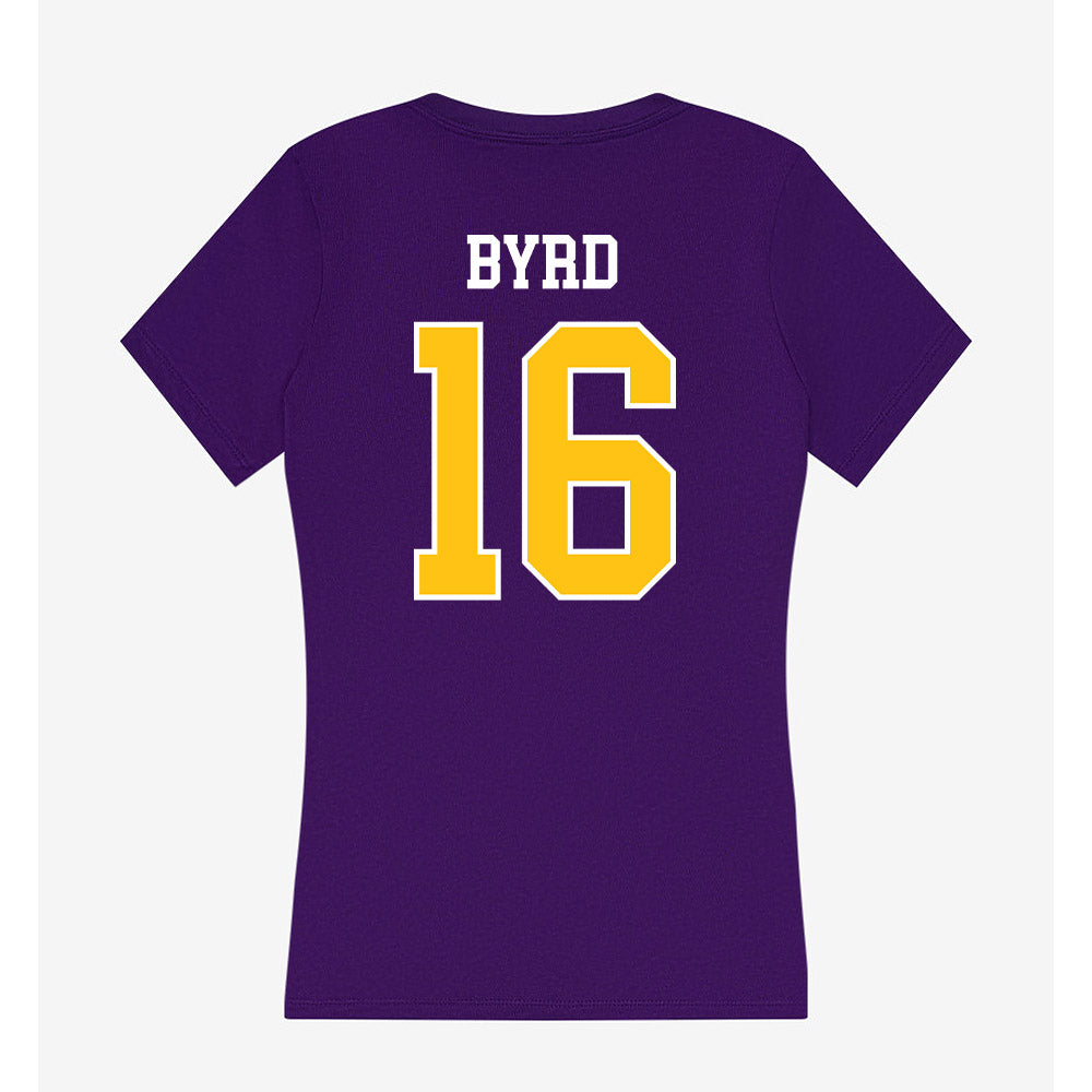 East Carolina - NCAA Baseball : Parker Byrd - Women's V-Neck T-Shirt-1