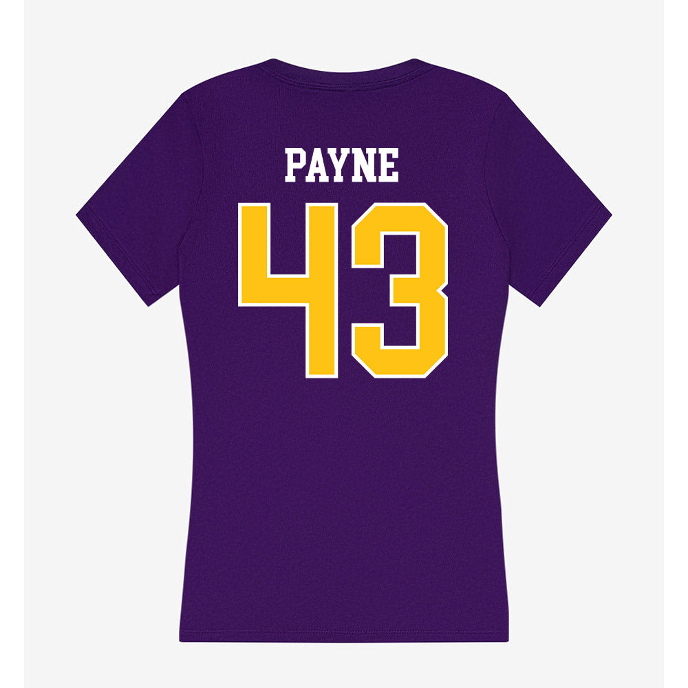 East Carolina - NCAA Baseball : Luke Payne - Women's V-Neck T-Shirt-1