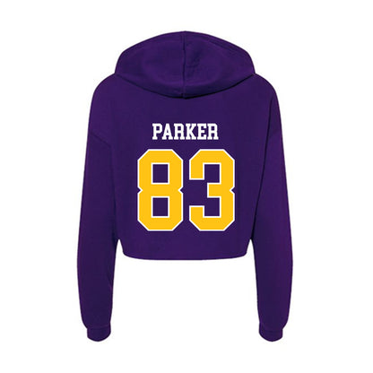 East Carolina - NCAA Football : Miles Parker - Women's Crop Fleece Hoodie-1