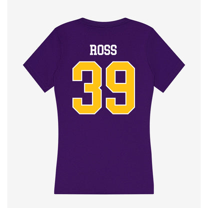East Carolina - NCAA Football : Angelo Ross - Women's V-Neck T-Shirt-1
