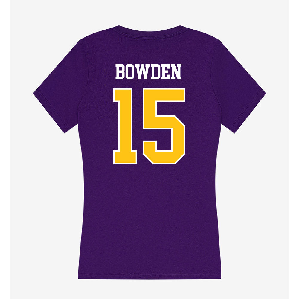 East Carolina - NCAA Football : Jaylen Bowden - Women's V-Neck T-Shirt-1