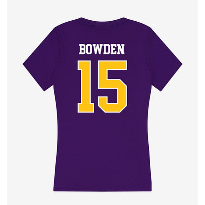 East Carolina - NCAA Football : Jaylen Bowden - Women's V-Neck T-Shirt-1