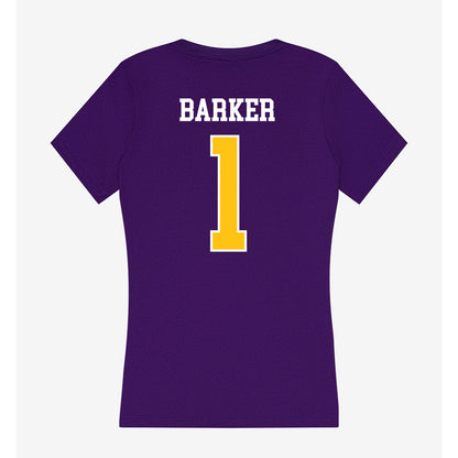 East Carolina - NCAA Football : Jackson Barker - Women's V-Neck T-Shirt-1