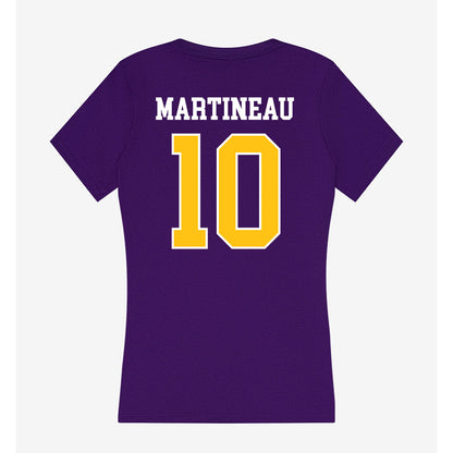 East Carolina - NCAA Softball : Lillian Martineau - Women's V-Neck T-Shirt-1