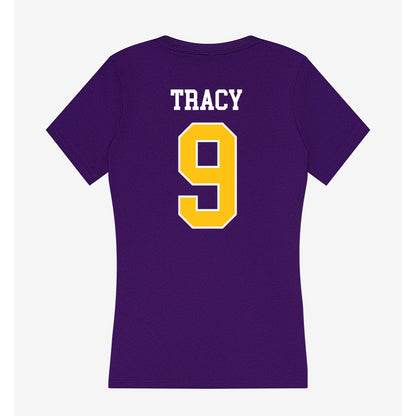 East Carolina - NCAA Softball : Ella Tracy - Women's V-Neck T-Shirt-1