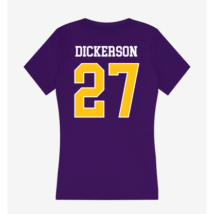 East Carolina - NCAA Football : Jason Dickerson - Women's V-Neck T-Shirt-1